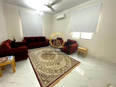 The house is on the main street in the Sabkha area, opposite Al-Nakhilat. The house area is 5,292 sq. ft. It consists of a hall/living room, 5