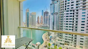 Furnished Studio | Marina View Tower A | Dubai Marina | 418.39 Sq. Ft. | Ready to Move In