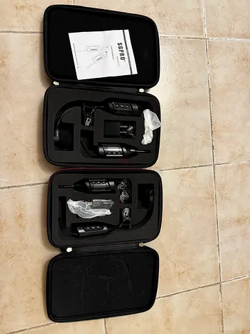 SGPRO Wireless Lavalier / Headset Microphone Set with Case (2 units)