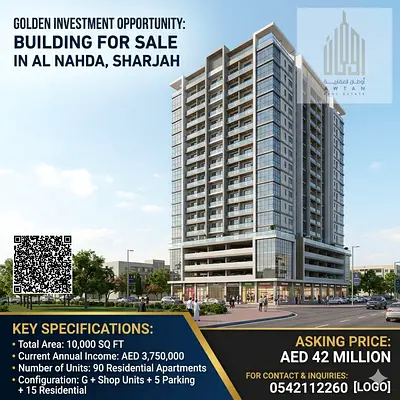 مبنى سكني تجاري للبيع | موقع مميز جدا و عائد ممتاز