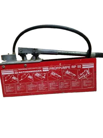 Rothenberger RP50 manual pressure test pump