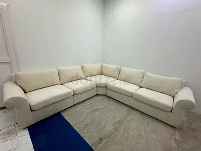 Same like new condition pottery barn corner sofa