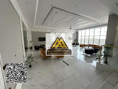 شقة فاخرة غرفتين وصالة للإيجار السنوي على شارع الشيخ عمار – الحميدية 1 – عجمان