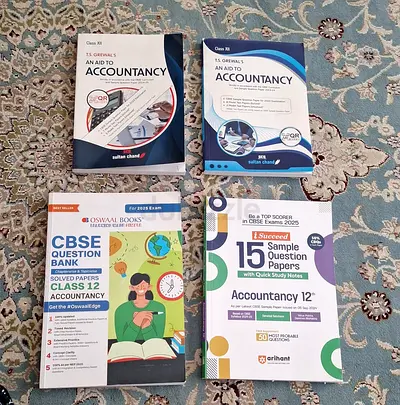 CLASS 12 ACCOUNTS 4 GUIDES(TS GREWALS,OSWALL,ISUCCEED)