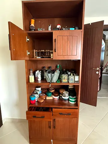 Book case unit floor standing