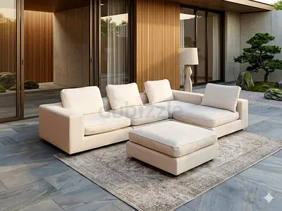 Marina home feather 🪶 filled modular sofa
