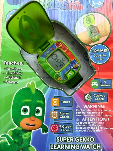 PJ Masks Super Gekko Learning Watch