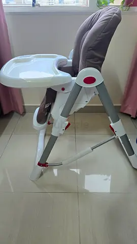 Adjustable Baby High Chair with Tray - Good Condition