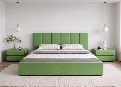 Green Upholstered Brand new Queen size bed storage including mattress Queen bed strong good Quality