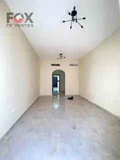 2BR Hall Apartment with Balcony for Annual Rent in Al Hamidiya, opposite Ajman Court, excellent spac