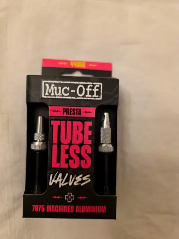 Muc-Off Tubeless Presta Valves (Pair) - New in Box