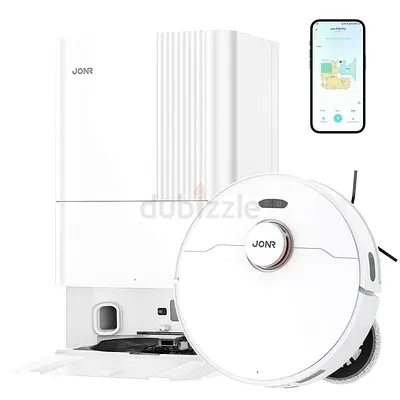 Robot Vacuum Cleaner 8000Pa | Smart LDS Laser Map | 230Min Battery | Voice Control