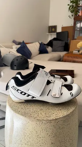 Scott Road Cycling Shoes - White, Size EUR 44 (Good Condition)