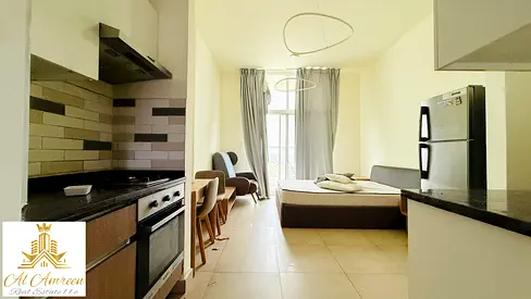 Spacious Fully Furnished Studio | Chiller-Free | Azizi Plaza, Al Furjan