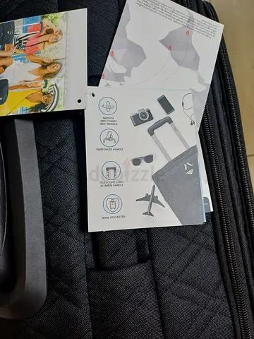 Stylish Black Quilted Travel Luggage Set - Perfect for Your Adventures!