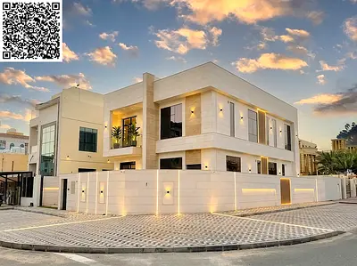 فيلا زواية شارعين طابقين ورووف 6 غرف ماستر على شارع عمار الرئيسى تملك حر لجميع الجنسيات.