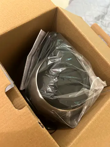 Brand-new electric kettle (boxed) - stainless finish