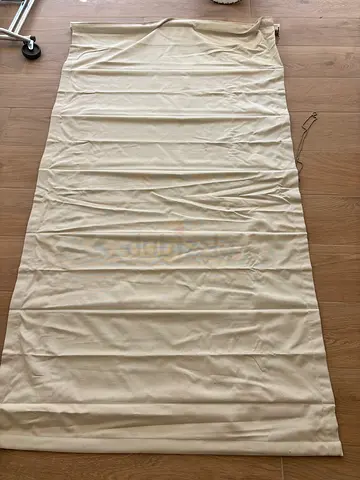 2 x Beige Roller Blinds / Curtain Panel - doors/windows - Good Condition
