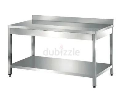 Brand New Stainless Steel Commercial Work Table with Undershelf Dimension: 100cm x70cm x85cm
