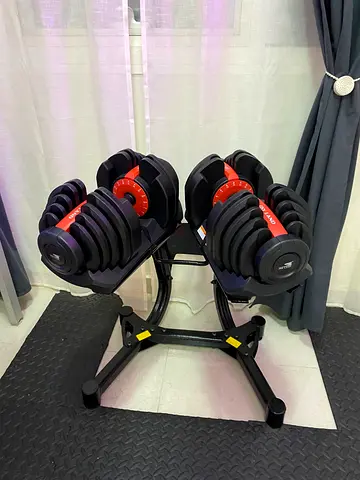 2X DUMBBELL 40KG  Adjustable Weight Bench  STAND