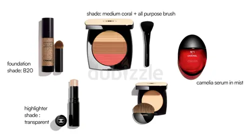 Chanel makeup slightly used