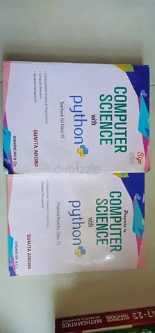 CBSE Grade 12 Computer Science Sumita Arora Reference Book + practical book