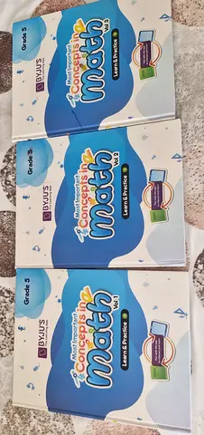 Byjus Math Workbooks Grade 5 (Set of 3)