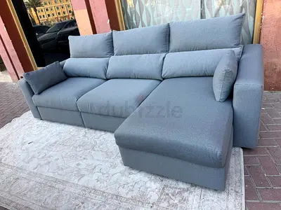 Ikea Esklstuna Lshape sofa with under storage