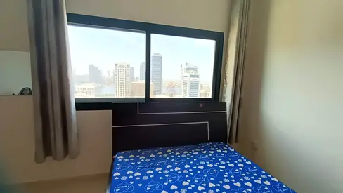 Neat Room with private washroom available in sharjah qasmia habtoor, for executive bachelor/couples