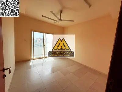غرفتين + صالة 2 حمام مساحة كبيرة تكييف مركزي موقع مميز قريب من محكمة عجمان والجامعة جاهزة للسكن