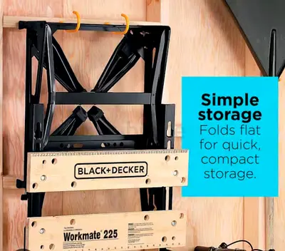 Black  Decker Workmate 225 Portable Folding Workbench - Brand new