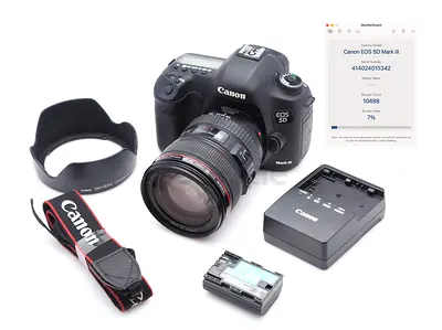 Canon 5D Mark III with 24-105mm Lens