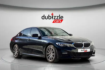 AED 1216/month | 2019 BMW 3-Series 330i | GCC Specs | Ref#454232