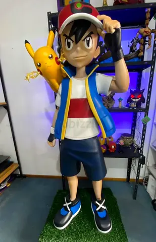 Ash Pokemon Statue 1:1 Life Size Figure