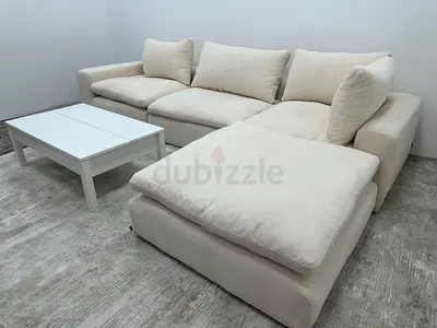 Excellent condition marina home beige color modular sofa