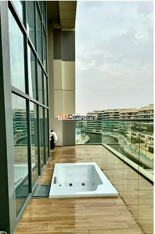 Fully Furnished 3BR+M| 3 Balconies |Canal Views