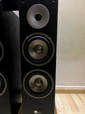 Pair of floor-standing center channel speakers - good condition