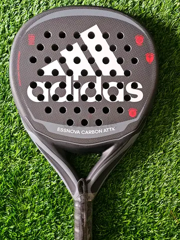 Adidas Essnova Carbon ATTK Padel Racket 3K Carbon Diamond Shape