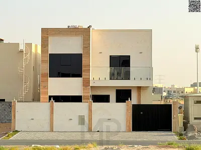 Villa for sale, including registration and ownership fees, on the main street, ready to move in, in one of Ajman's most prestigious areas. Freehold ow