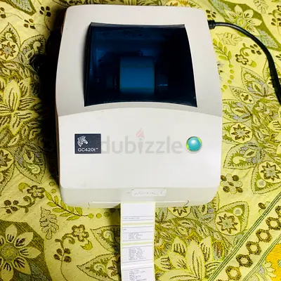 Zebra GC420t Thermal Label Printer - Used, Working