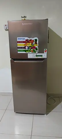 Westpoint 2-Door Refrigerator - Stainless Steel, Good Condition