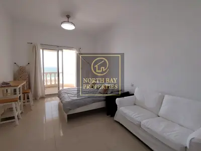 Furnished Studio | Sea View | Pool and Gym | High Floor