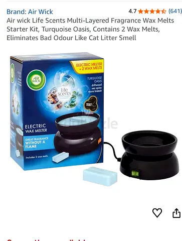 Airwick wax melter 20 AED 💰