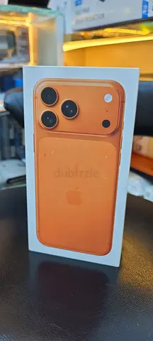 IPhone 17 Pro Max 256GB Cosmic Orange TDRA Version with Warranty, 100% battery health 58 cycle count