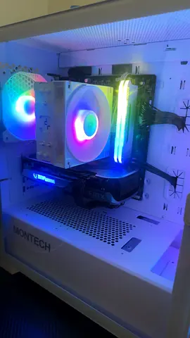 Custom RGB Gaming PC with RTX GPU and RGB Cooling
