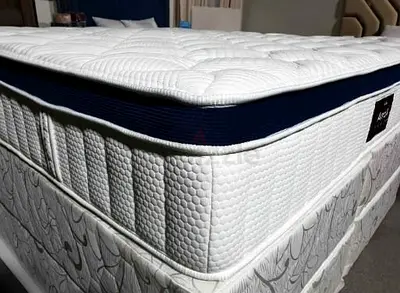 King size 180x200cm mattress pillow top available.  Same day delivery available