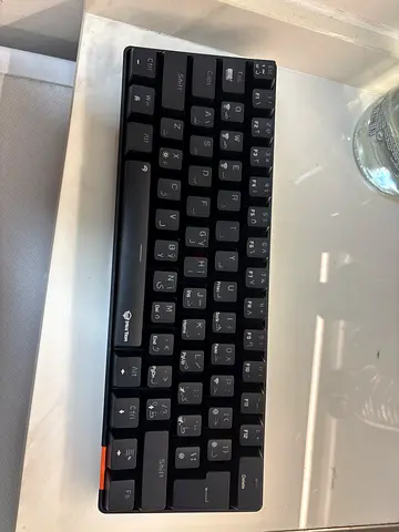 Compact 60% Mechanical Keyboard - Black, Minimal Layout