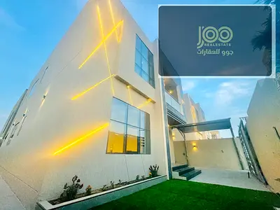 Brand new villa in Al Zahya, Ajman – 5 master BR, garden, ready to move. AED 115K, 4 payments