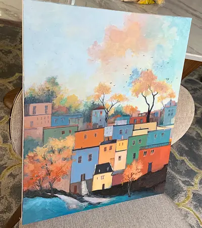 Painting original art - Together