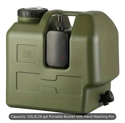 Camping water jug